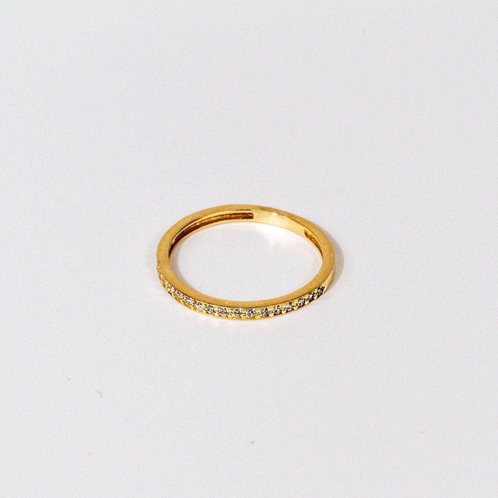 10649 Anillo piedras blancas